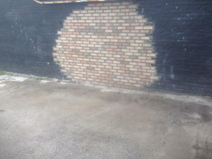 Wall Repair after Car Accident